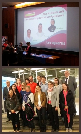 Les étudiants olympiques grenoblois honorés